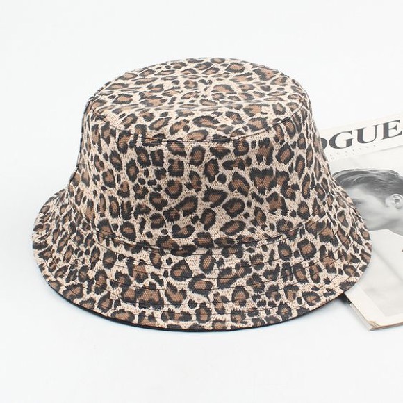 Bucket Hat Black Animal Print - Picture 4 of 12
